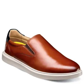 FLORSHEIM  MENS SOCIAL PLAIN TOE SLIP ON SNEAKER