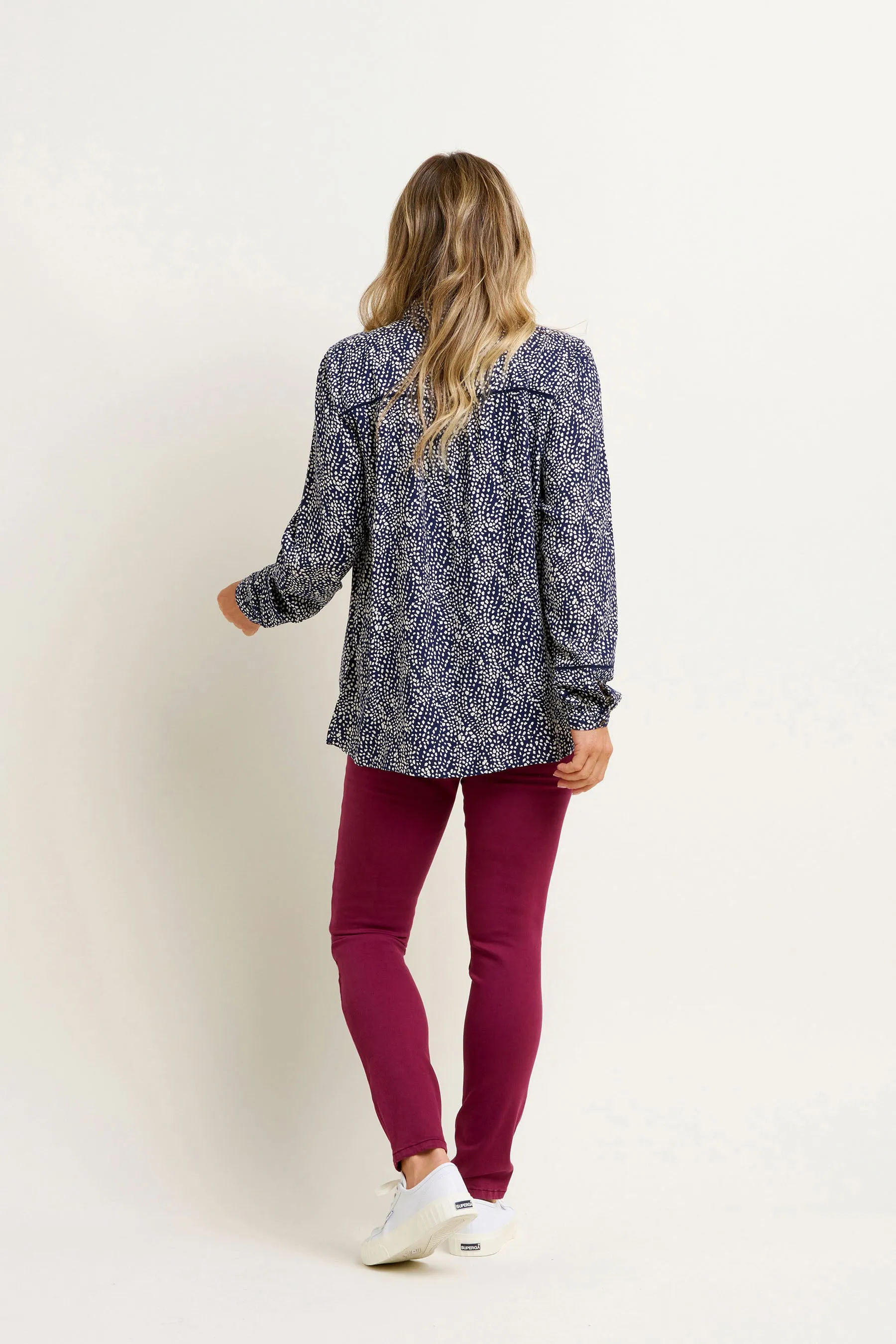 Flowing Spots Blouse