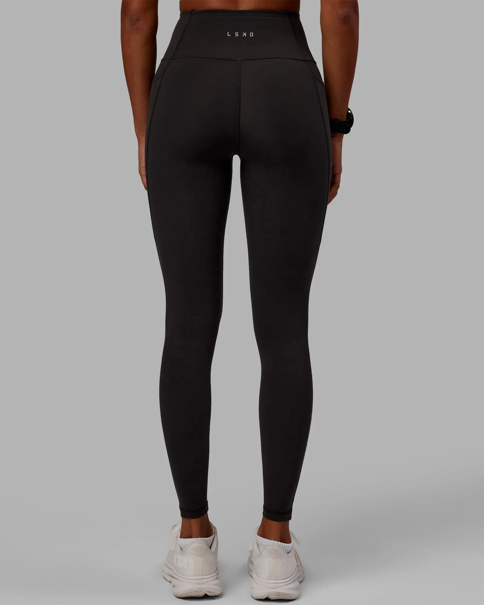 Flux Full Length Leggings - Pirate Black