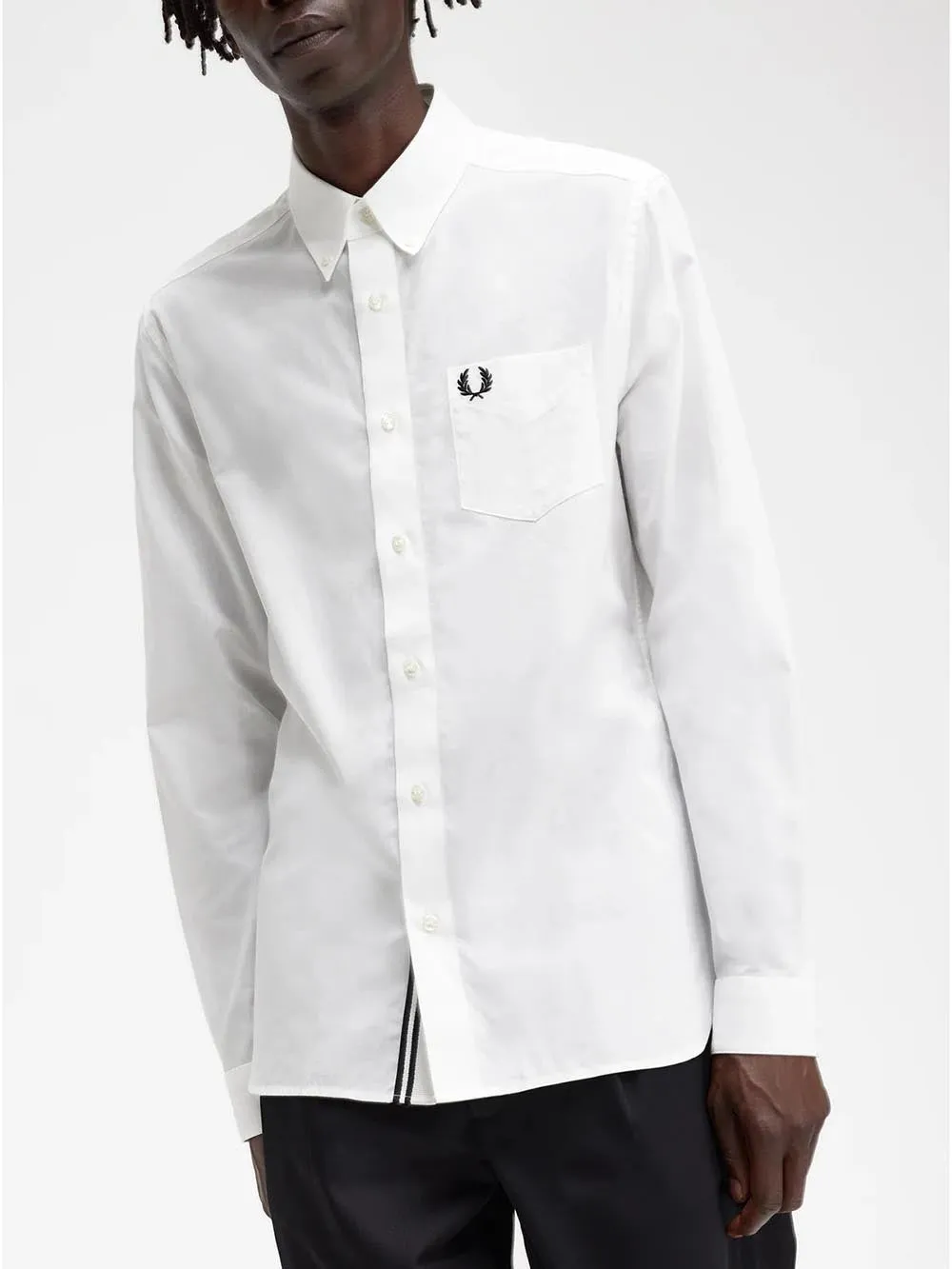 Fred Perry Camicia Uomo M5650 Bianco