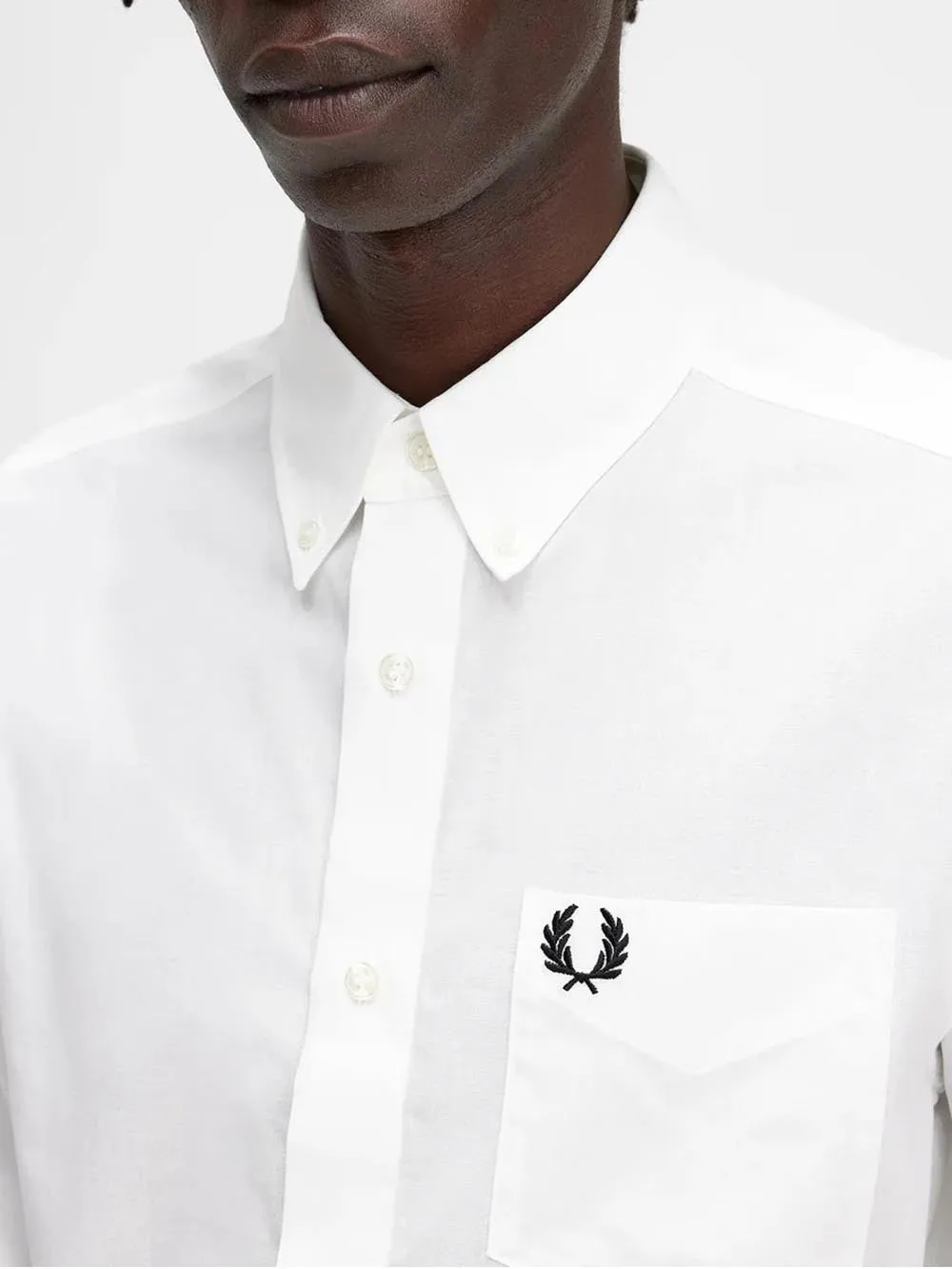 Fred Perry Camicia Uomo M5650 Bianco