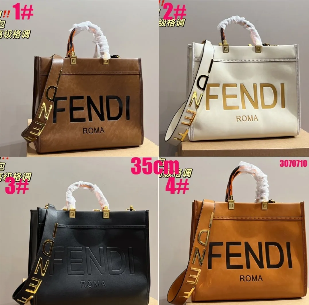 FULL LEATHER F N D TOTE BAG - PRE ORDER