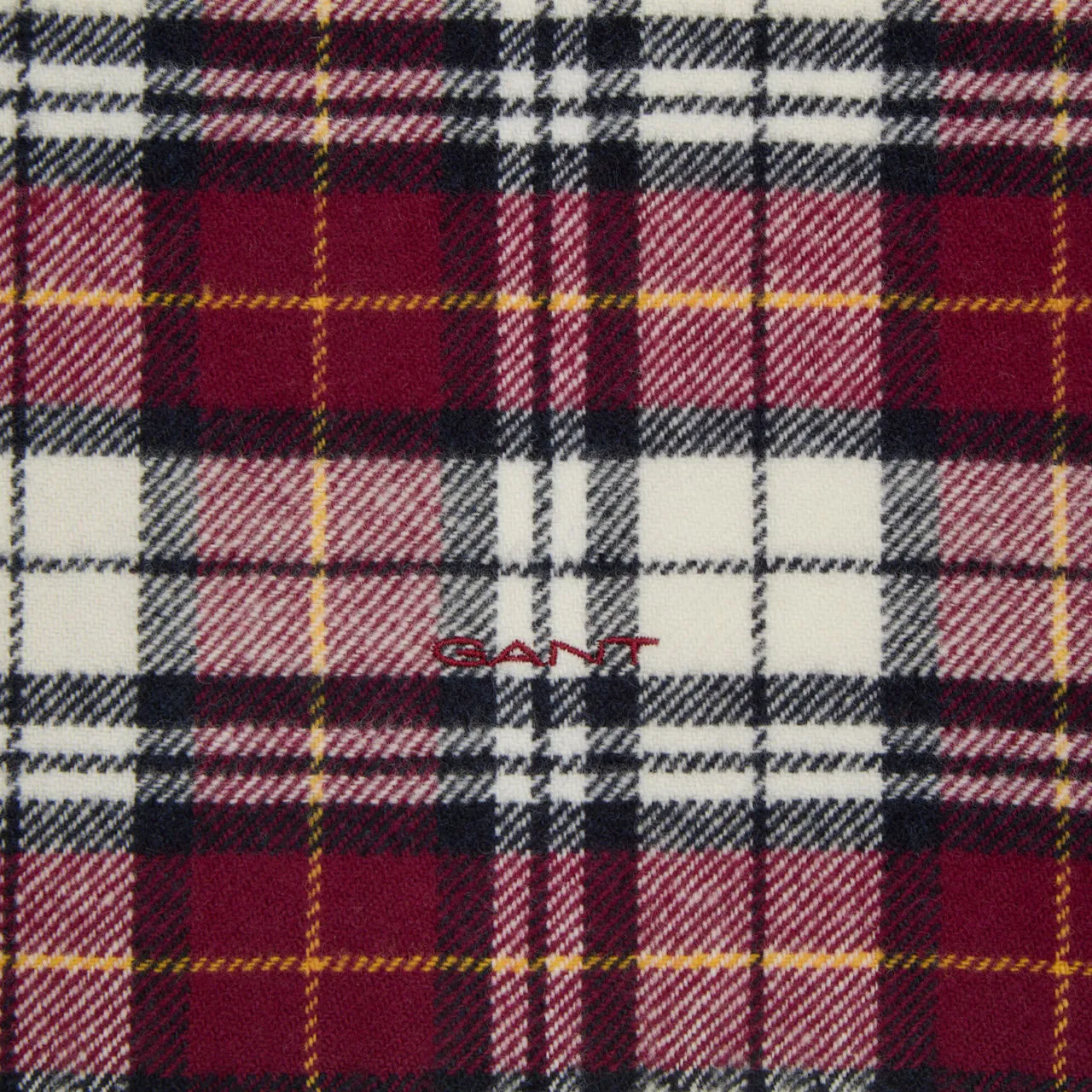 GANT Checked Fringed Scarf - 638