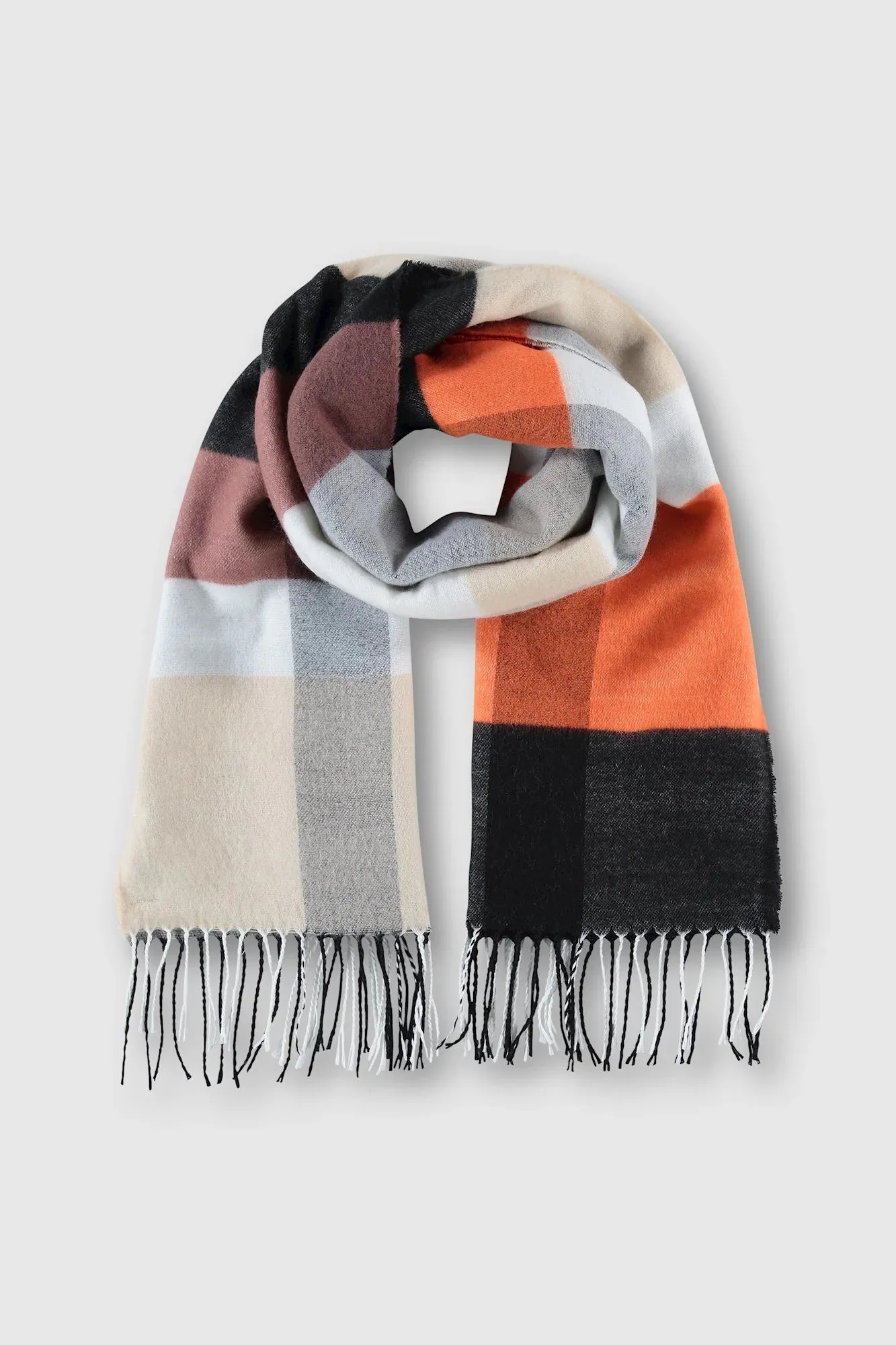 Gas Checked Scarf