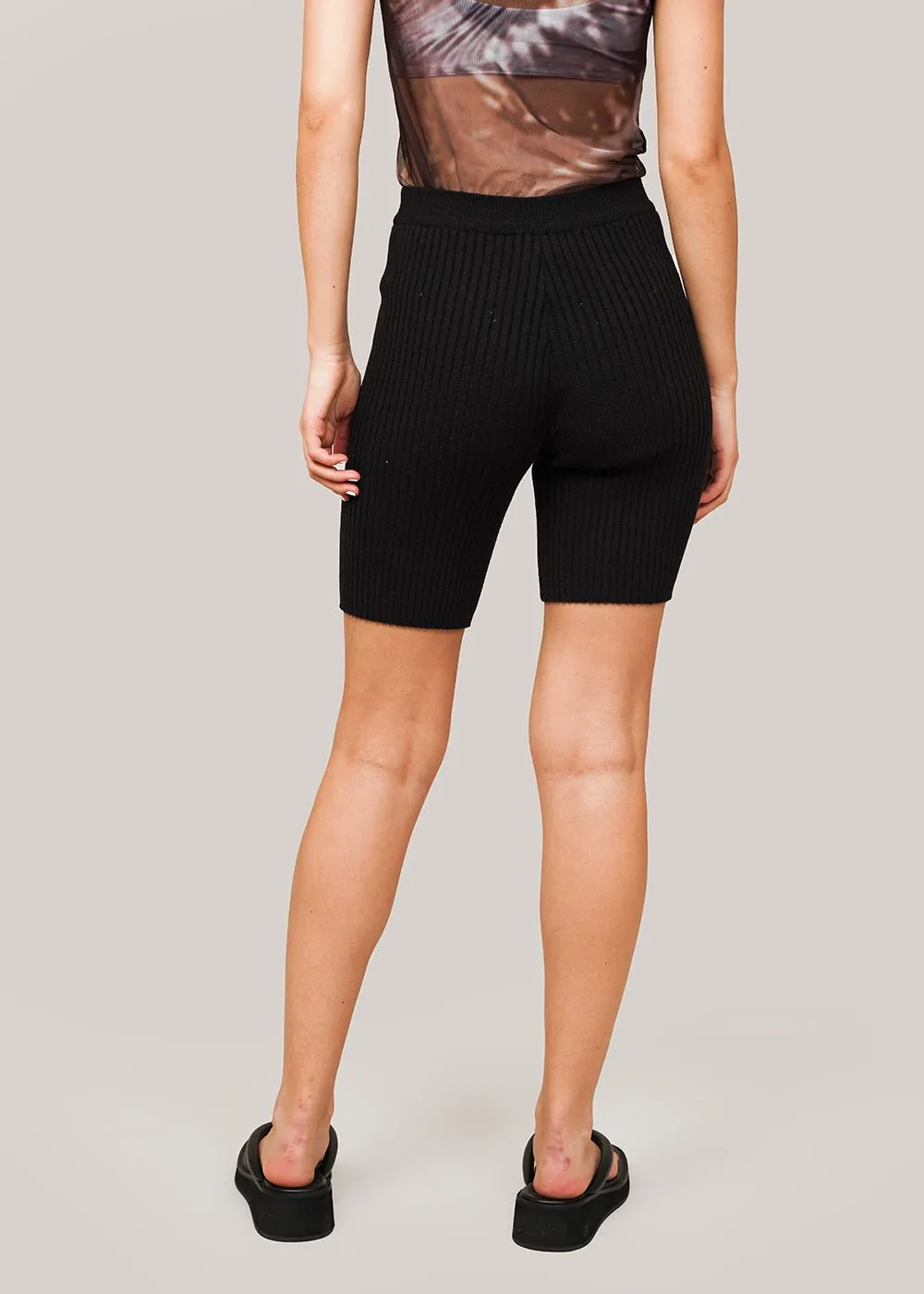 Glitter Onyx NONNA Bike Shorts