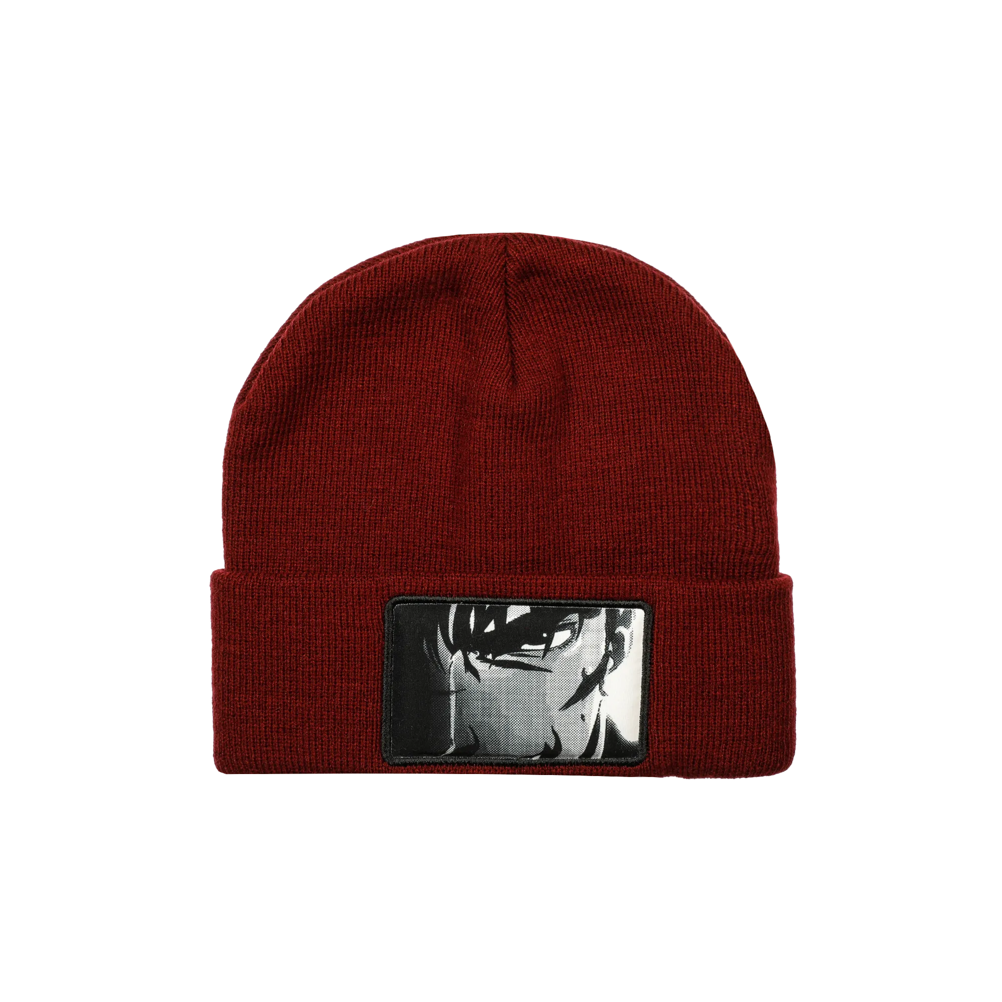 Guts Face Red Beanie