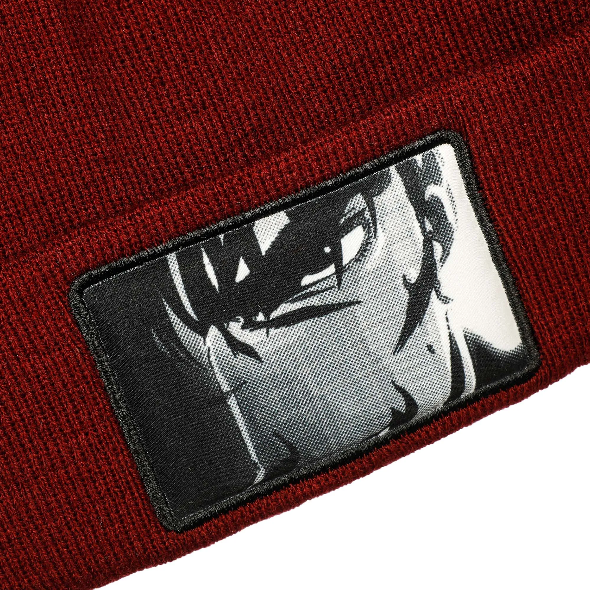 Guts Face Red Beanie