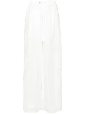 Halliday wide leg trousers