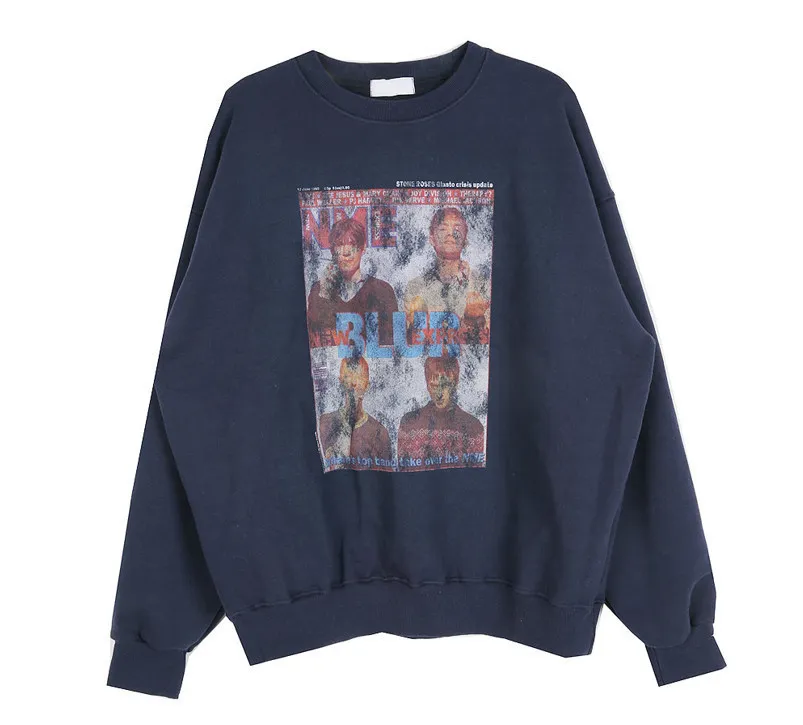 HOLY IN CODE  |Crew Neck Pullovers Unisex Sweat Street Style U-Neck