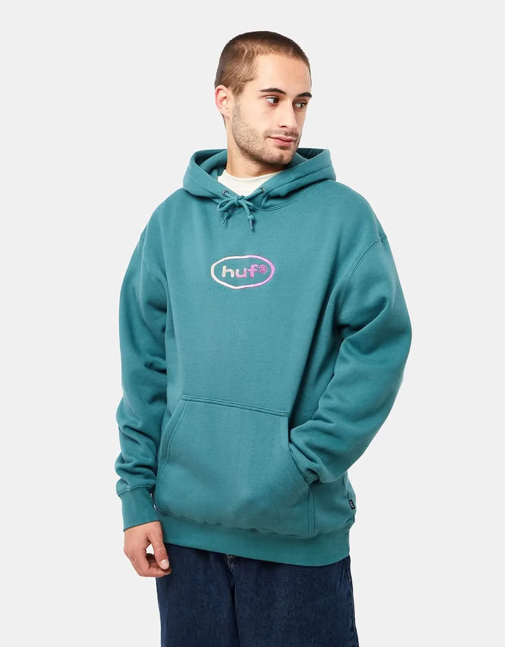 HUF Loose 98 Pullover Hoodie - Pine