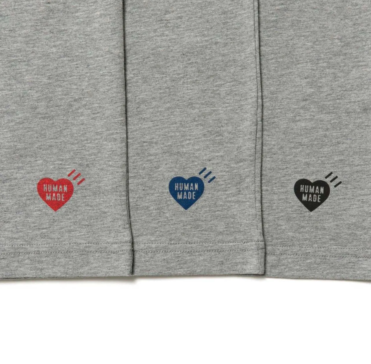 HUMAN MADE  |Crew Neck Pullovers Heart Unisex Street Style Plain Cotton