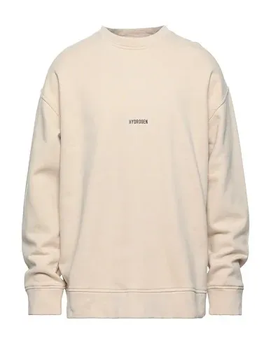 Hydrogen  |Long Sleeves Plain Cotton Logo Sweatshirts