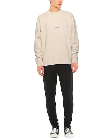 Hydrogen  |Long Sleeves Plain Cotton Logo Sweatshirts