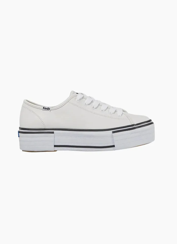 Keds Triple Up Foxing White Sneaker