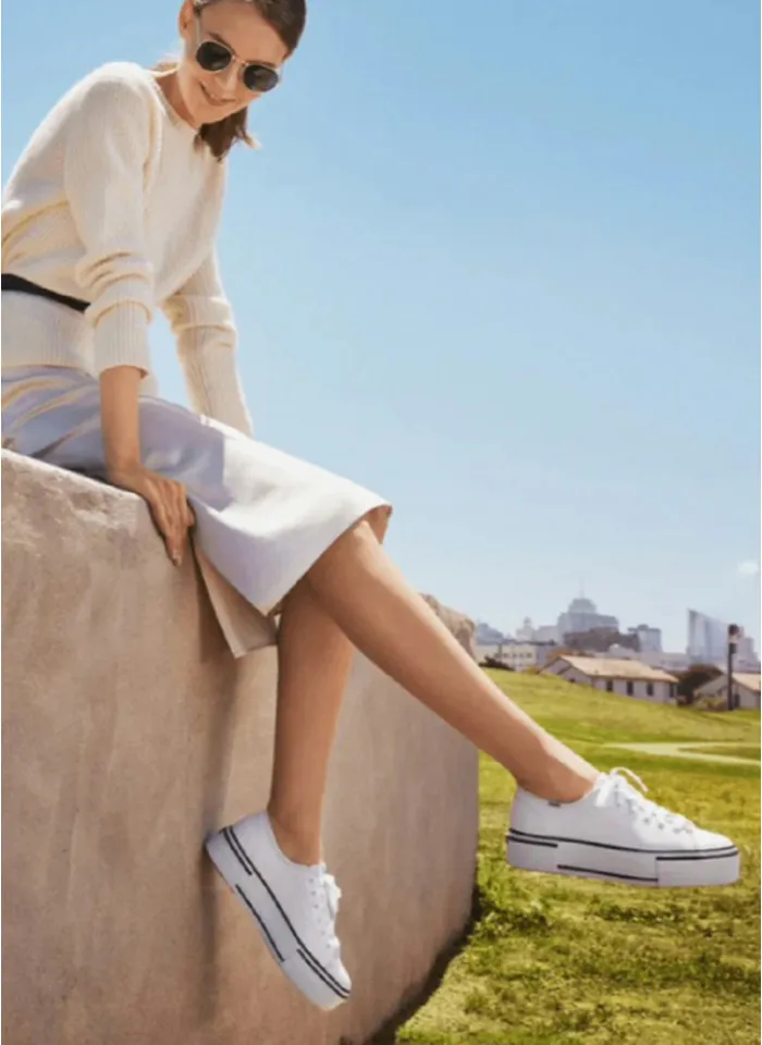 Keds Triple Up Foxing White Sneaker