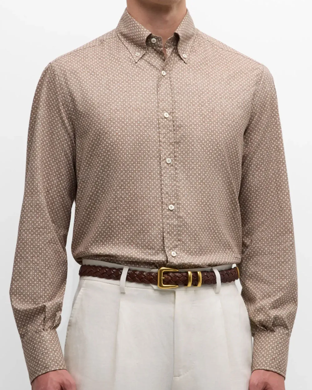 Khaki Diamond Sportshirt