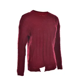 korean style long sleeve casual crop sweater women Red sweaters pullovers slim solid knitted jumpers sweter mujer SM6