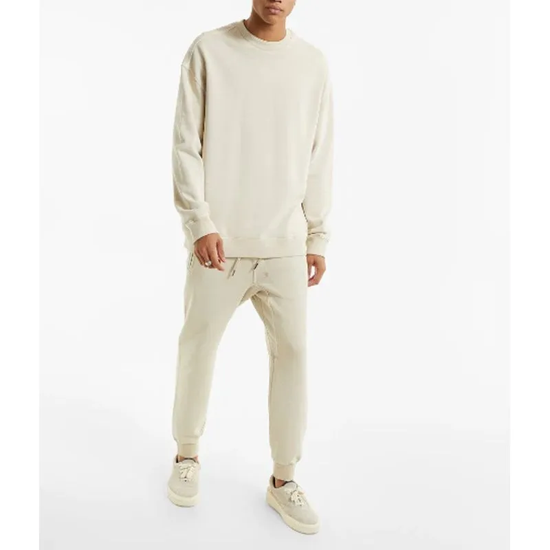 KSUBI  |Crew Neck Street Style Long Sleeves Cotton Sweatshirts