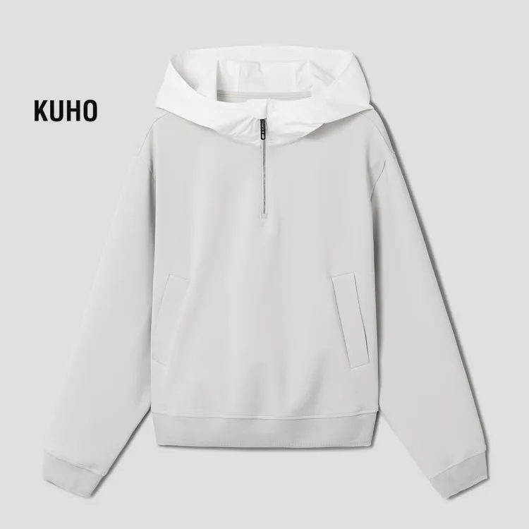 KUHO  |Casual Style Street Style Long Sleeves Logo Cardigans