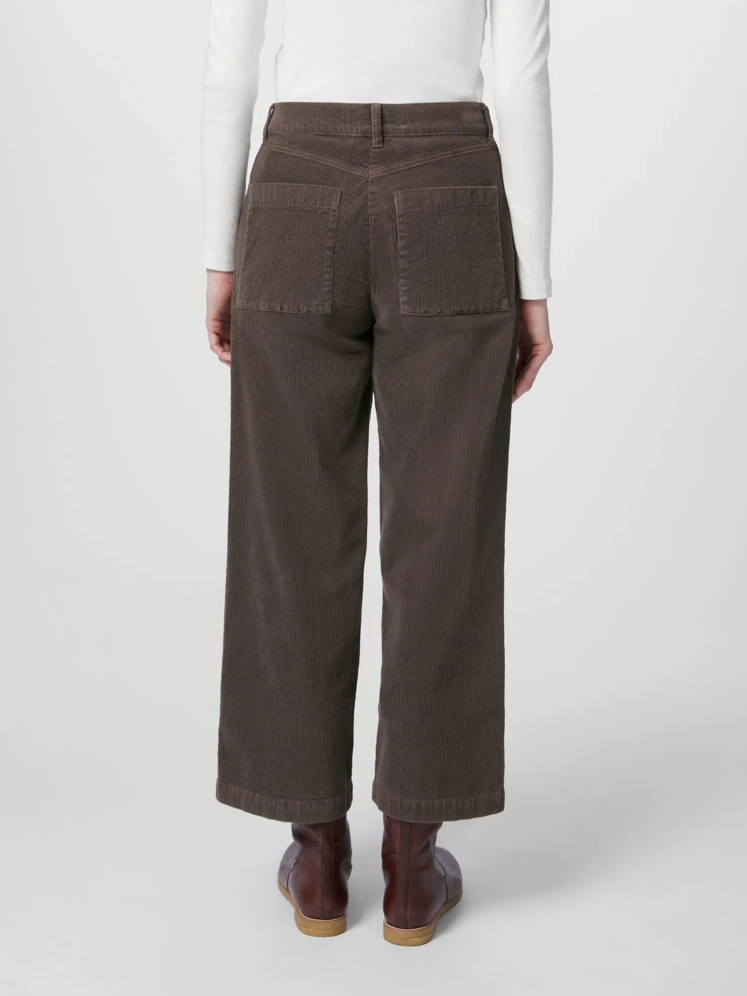 Ladies corduroy pants, Brown | Manufactum