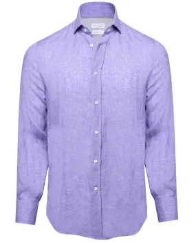 Light Purple Linen Sportshirt