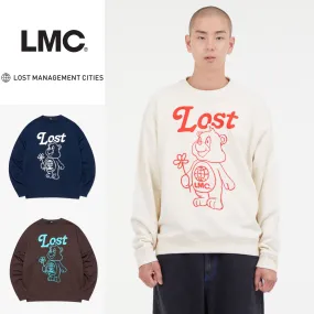 LMC  |Unisex Street Style Long Sleeves Logo Sweatshirts