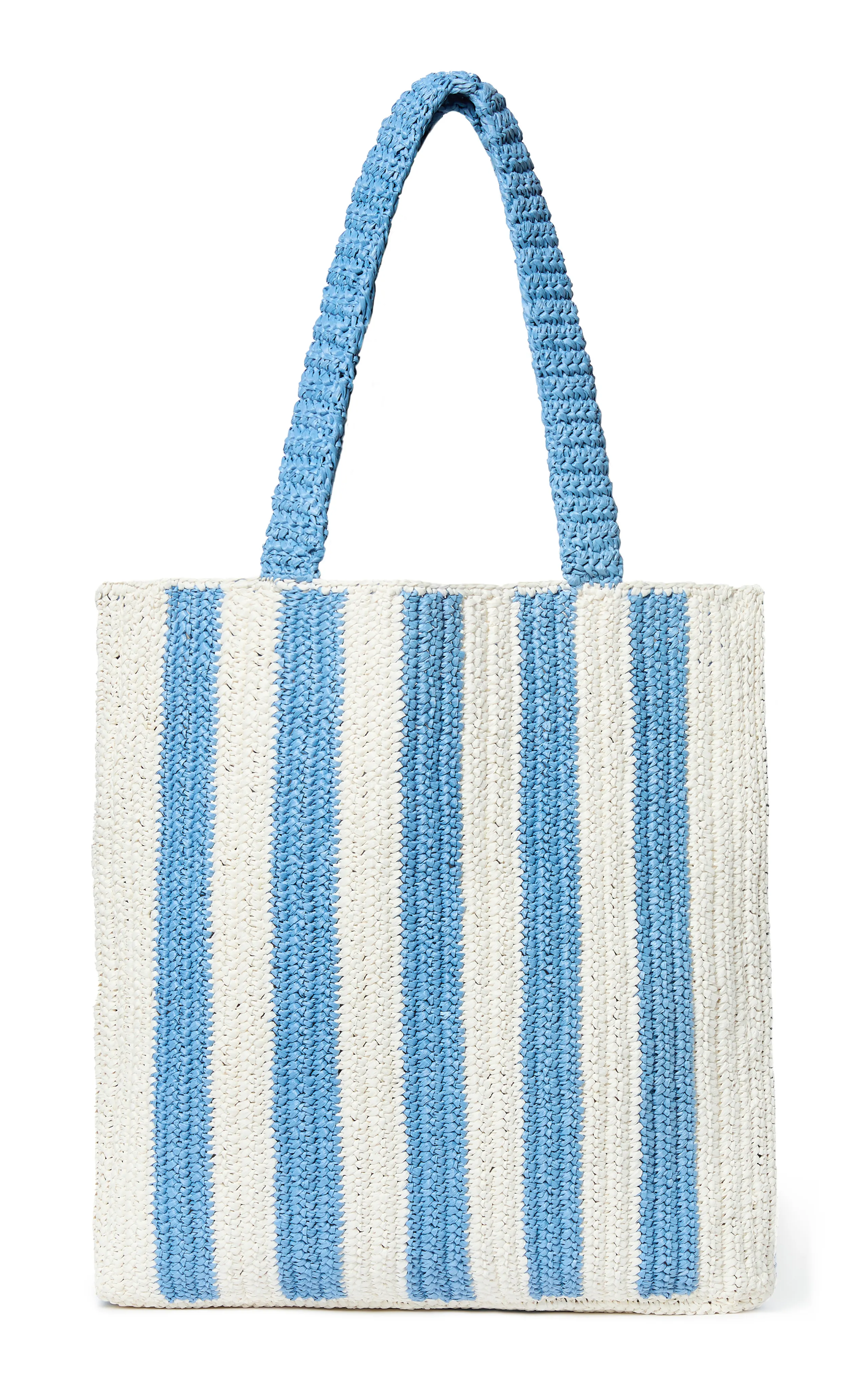 Loeffler Randall Orion Crocheted Raffia Tote Bag