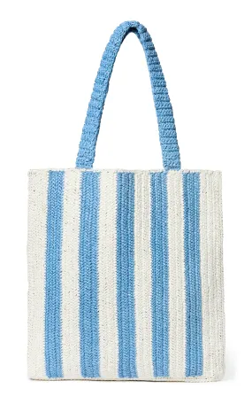 Loeffler Randall Orion Crocheted Raffia Tote Bag