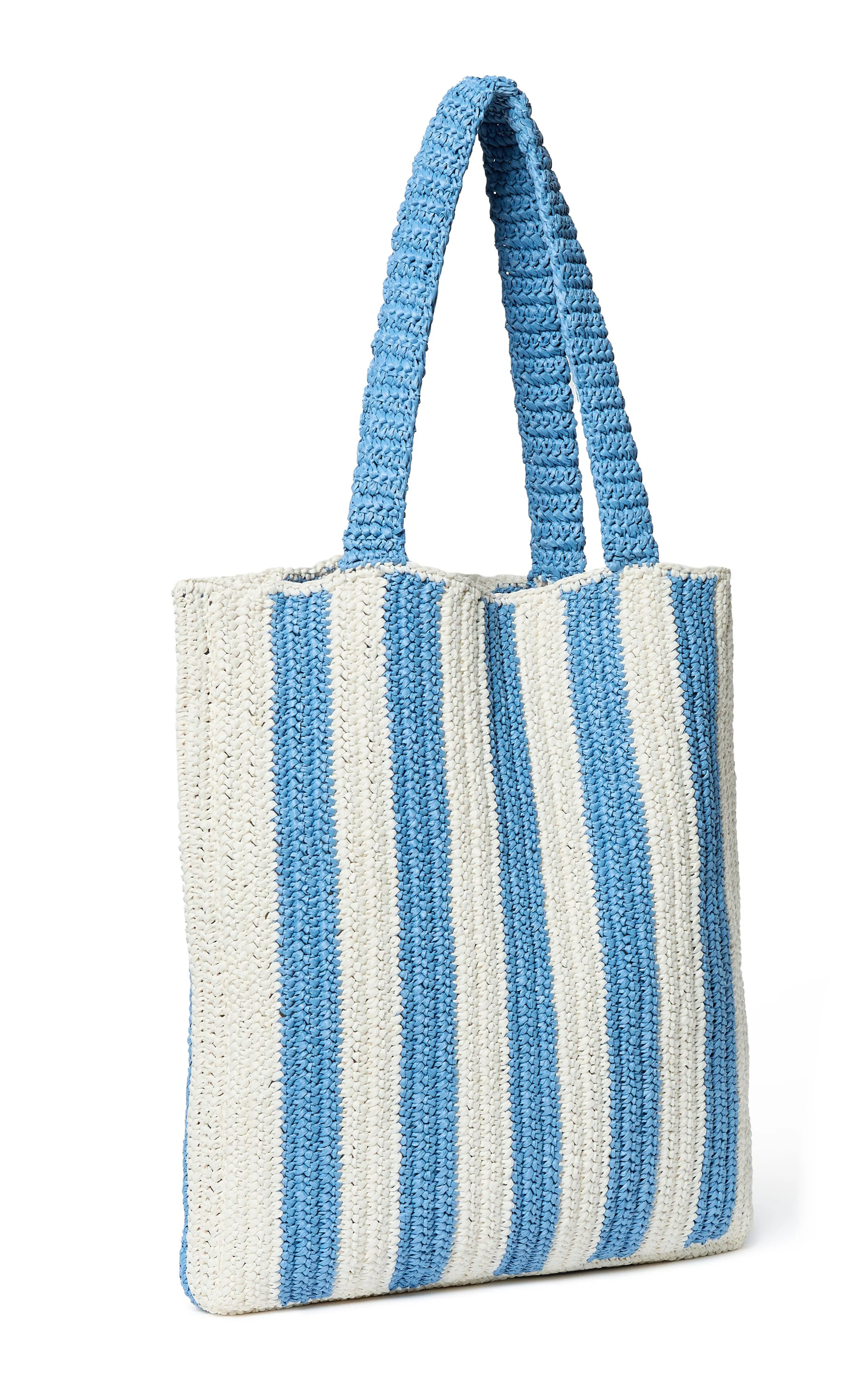 Loeffler Randall Orion Crocheted Raffia Tote Bag