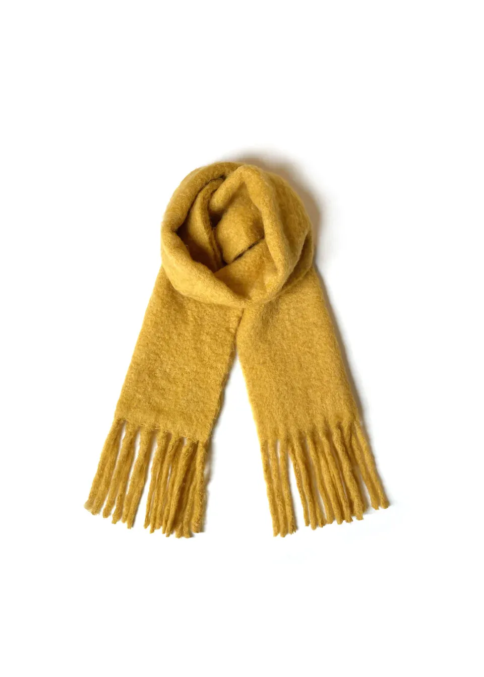 Long Fringed Scarf