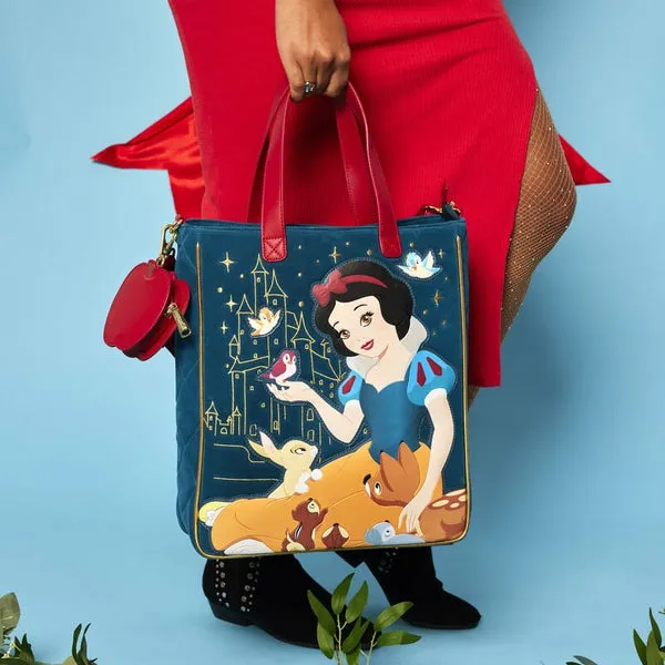 Loungefly x Disney Snow White Quilted Tote Bag