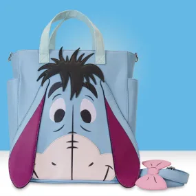 Loungefly x Disney Winnie the Pooh Eeyore Convertible Tote Bag