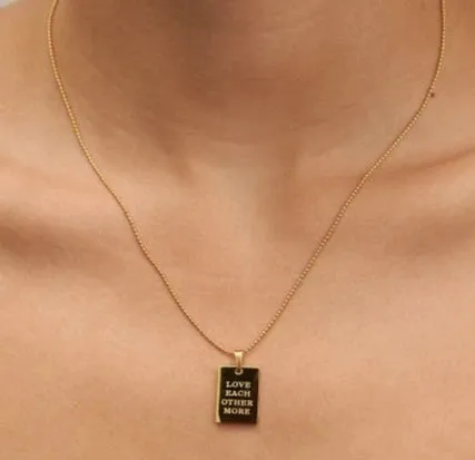 Love Each Other More Necklace