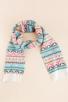 Maddie Fairisle Scarf