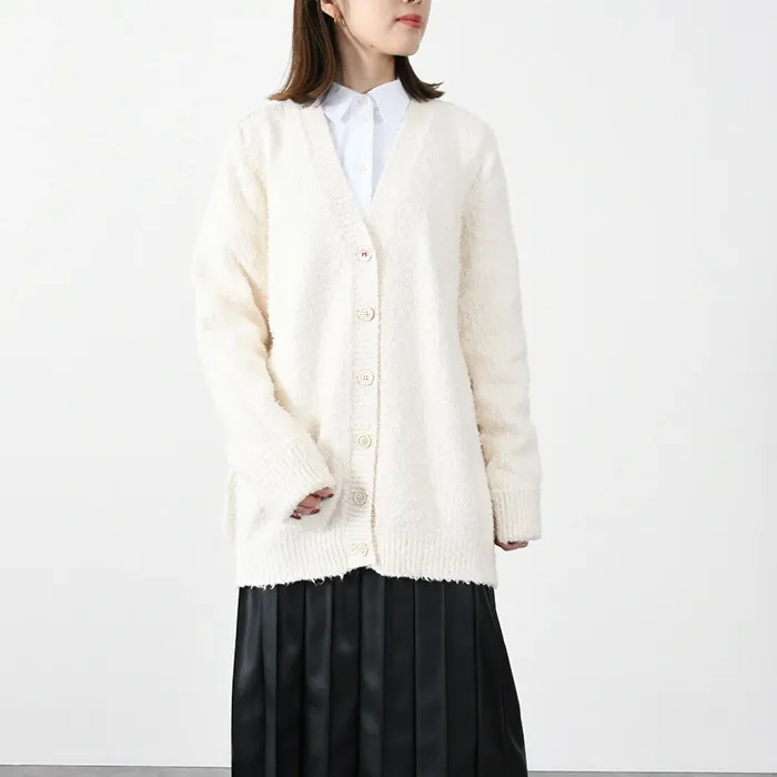 Maison Margiela  |Casual Style Long Sleeves Plain Cotton Cardigans