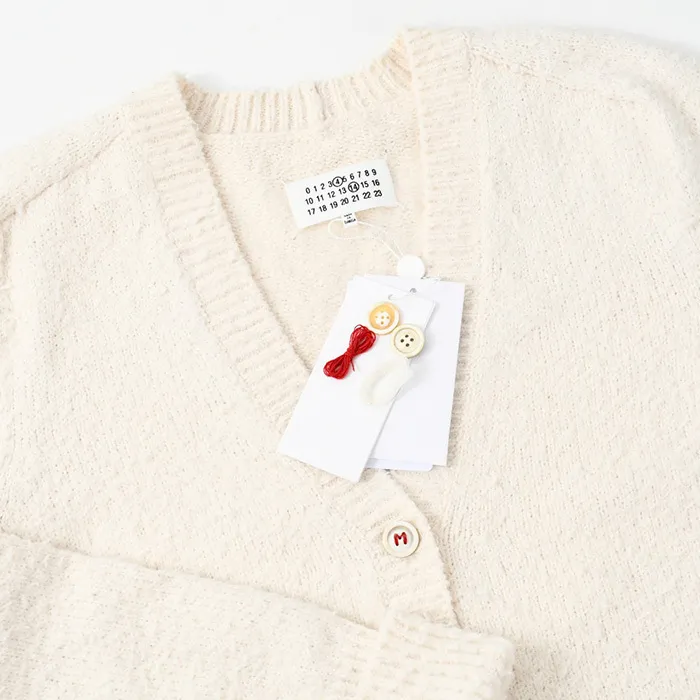 Maison Margiela  |Casual Style Long Sleeves Plain Cotton Cardigans