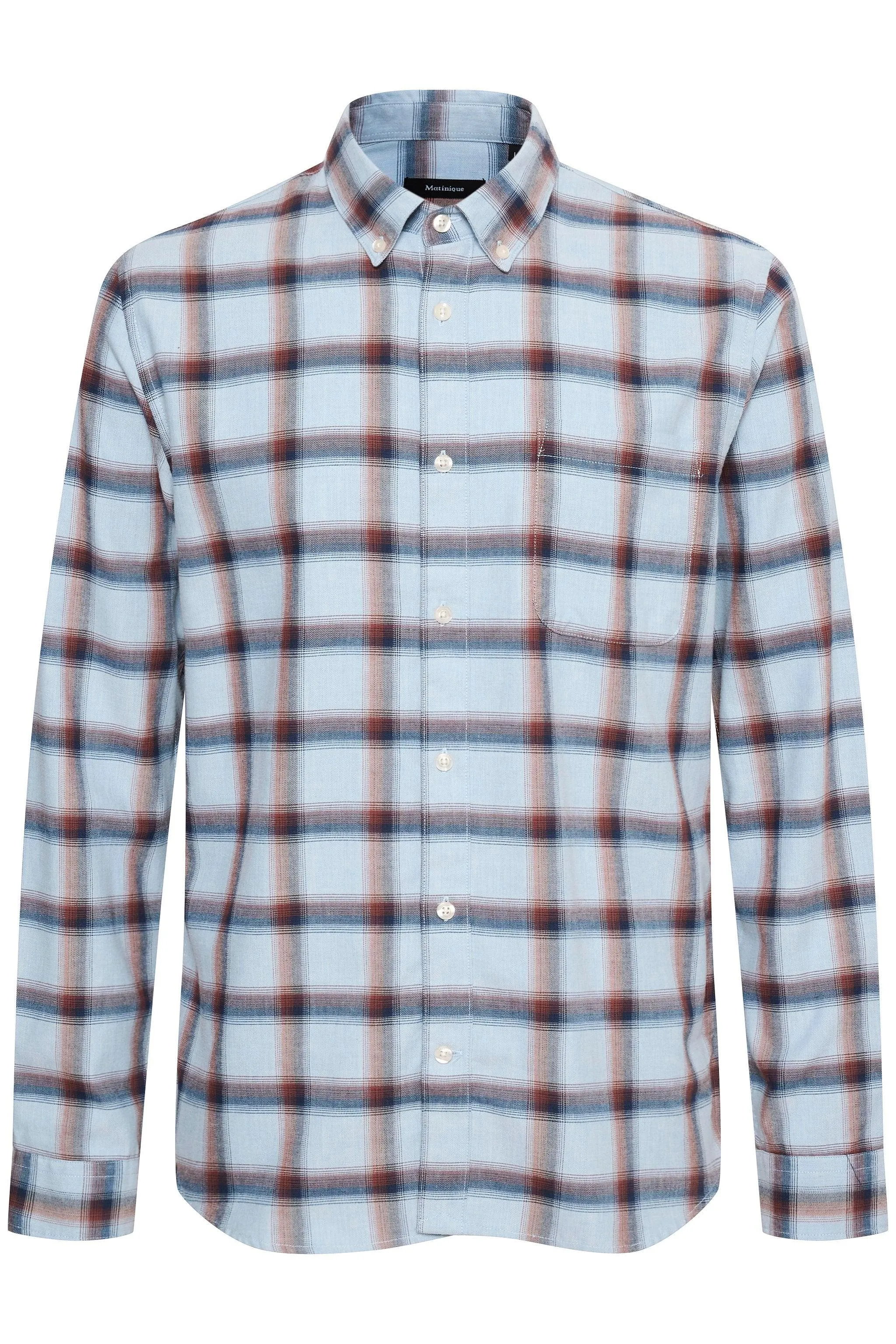 Matinique MaTrostol Shirt in Chambray Blue