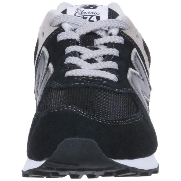 New Balance Boys PC574GK Heritage Sneaker- Black/Grey