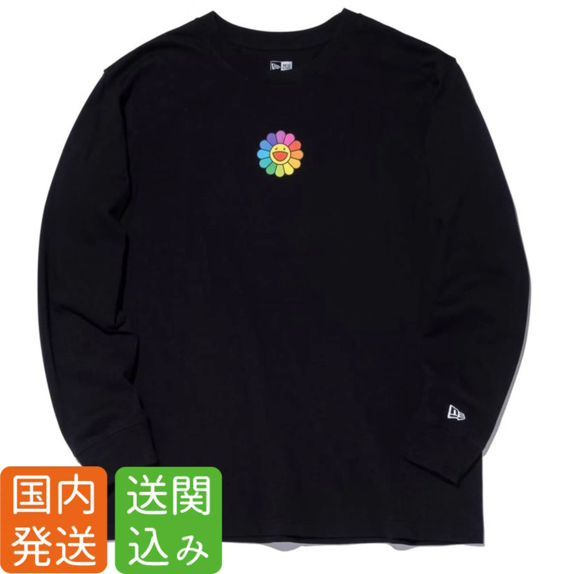 New Era  |Crew Neck Pullovers Flower Patterns Unisex Street Style