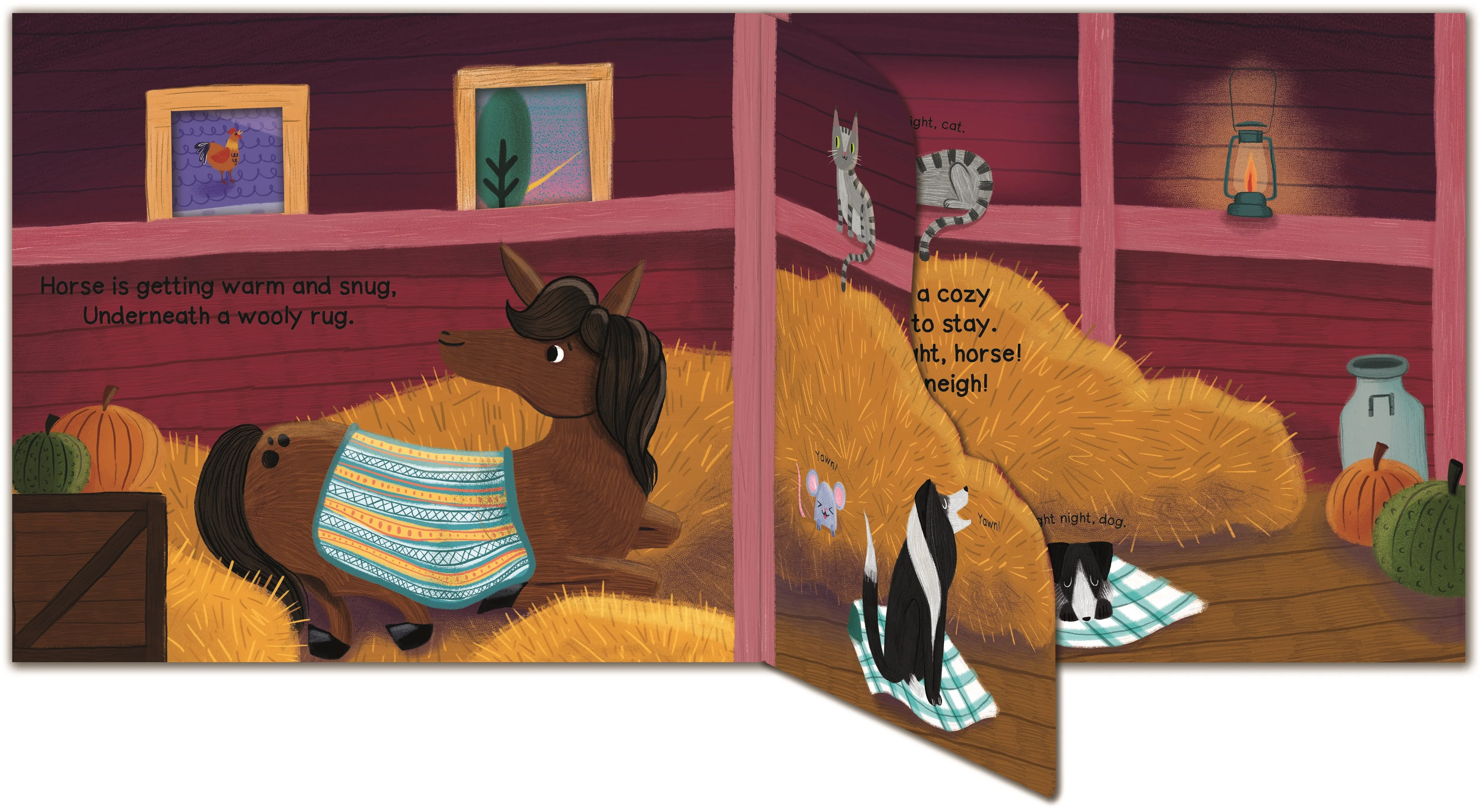 Night Night Farm Board Book