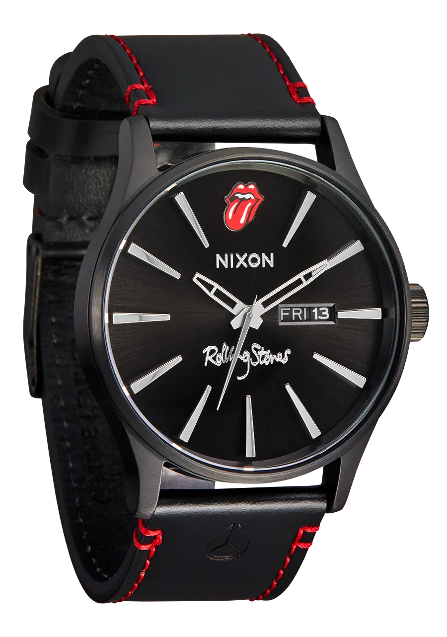 Nixon - Rolling Stones Sentry Leather Watch