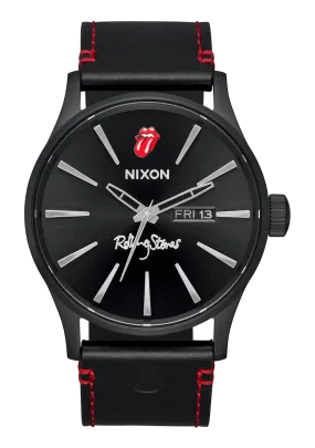 Nixon - Rolling Stones Sentry Leather Watch