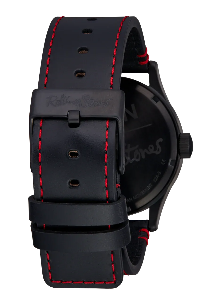 Nixon - Rolling Stones Sentry Leather Watch