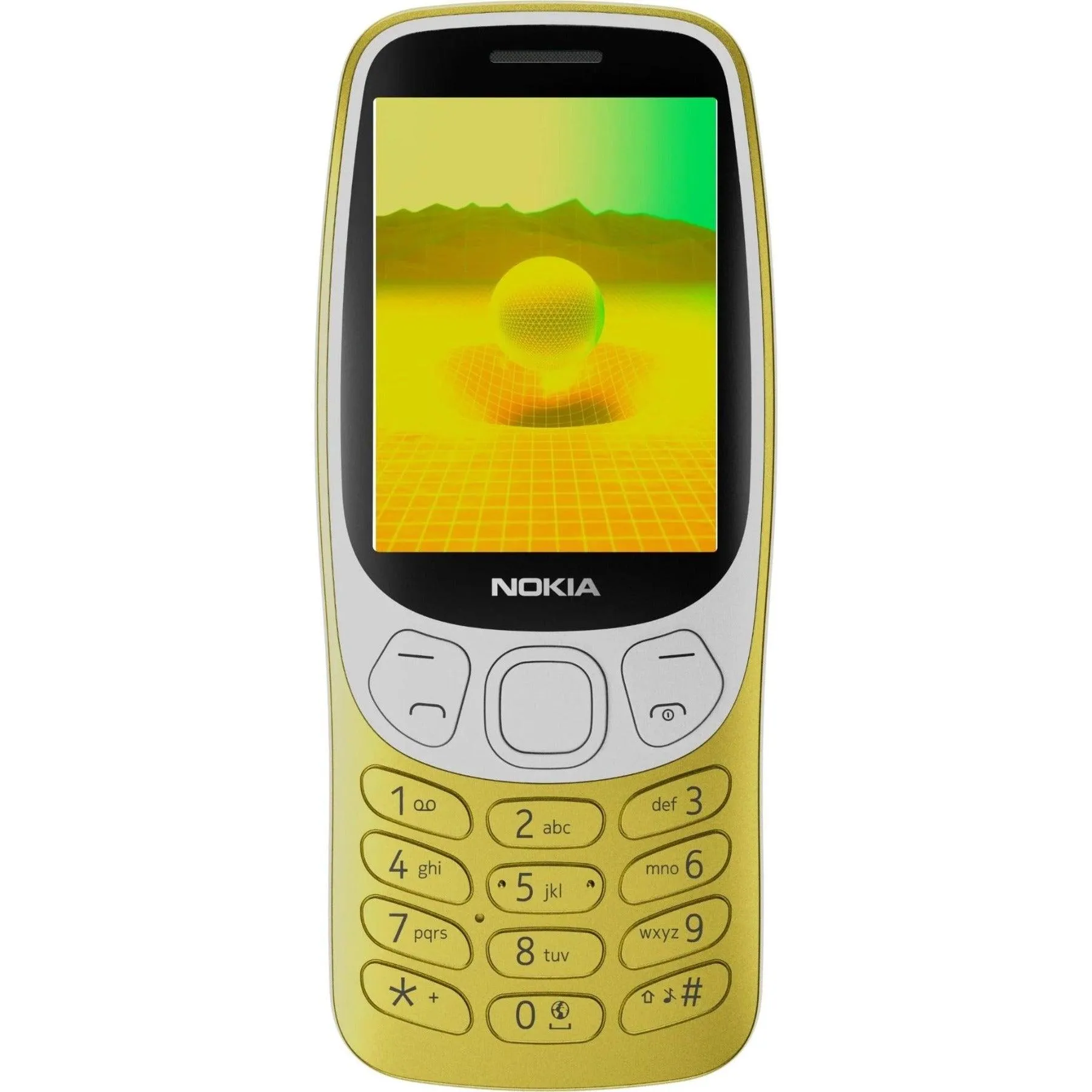 Nokia 3210 Mobile Phone 128MB 2.4” 4G Unlocked Y2K Gold