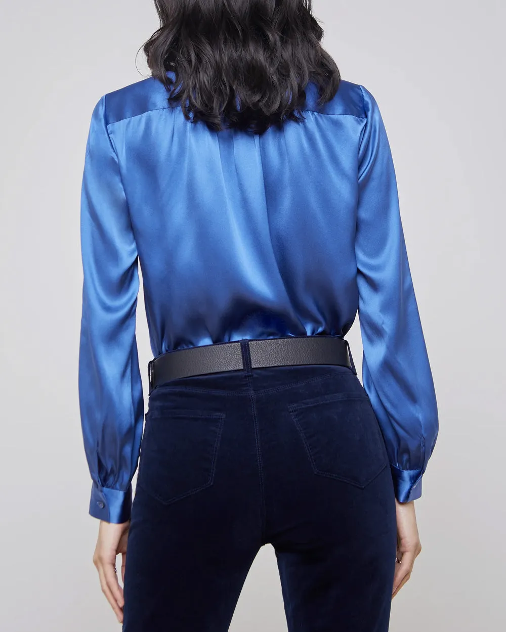 Nouvean Navy Bianca Blouse