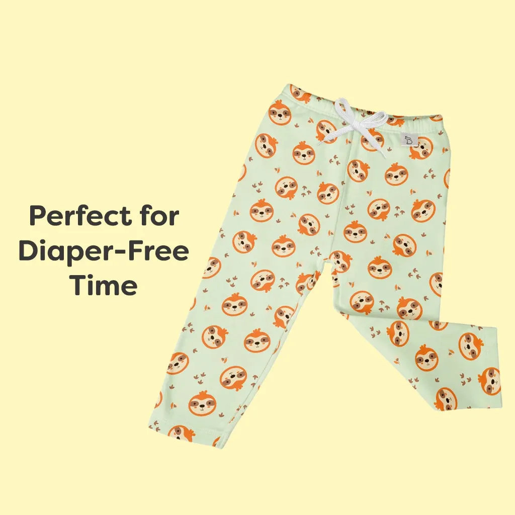 Pack of 3 Diaper Pants with drawstring - Jungle Jam