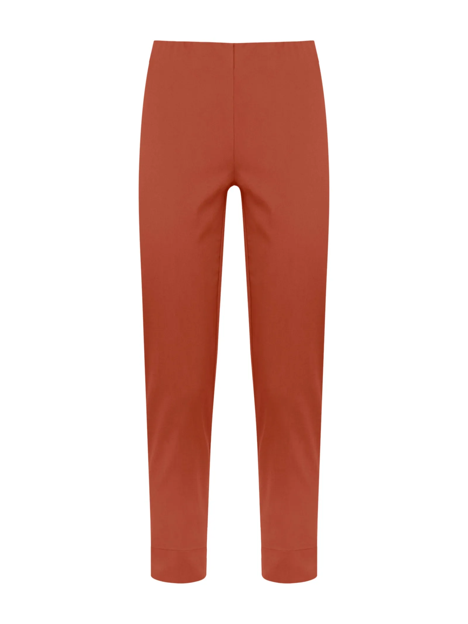 Pantalone a sigaretta in Satin Power - Baked Clay