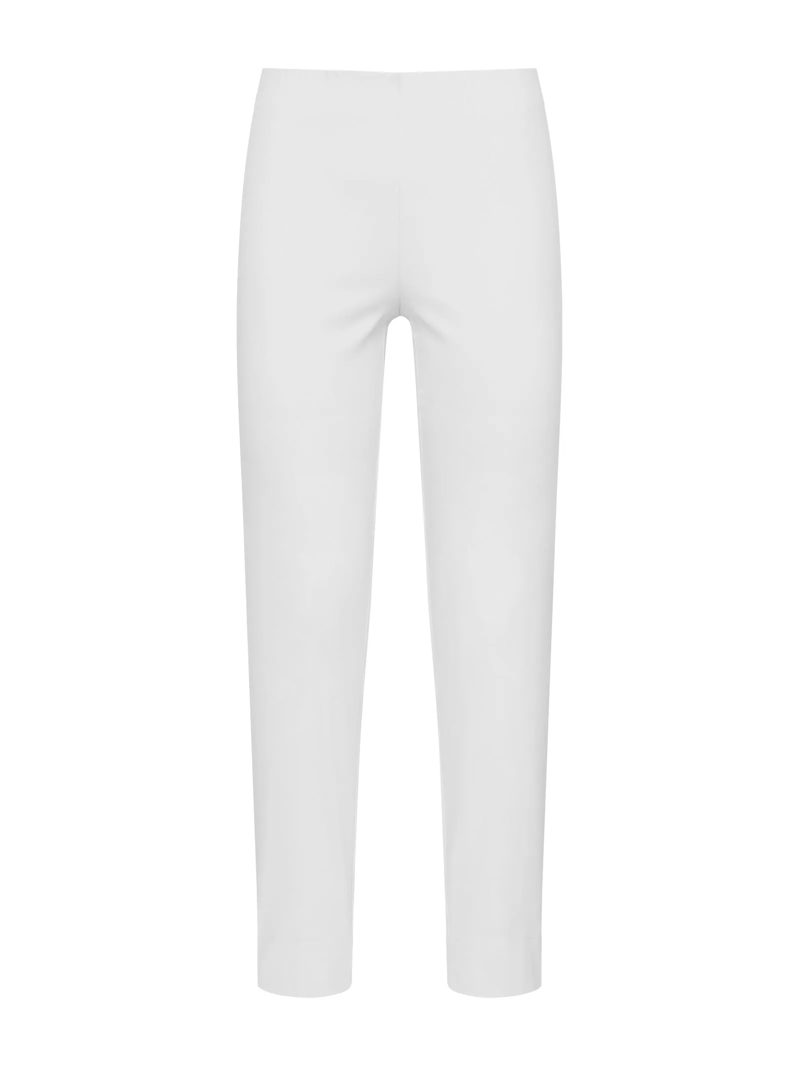 Pantalone a sigaretta in Satin Power - Bianco