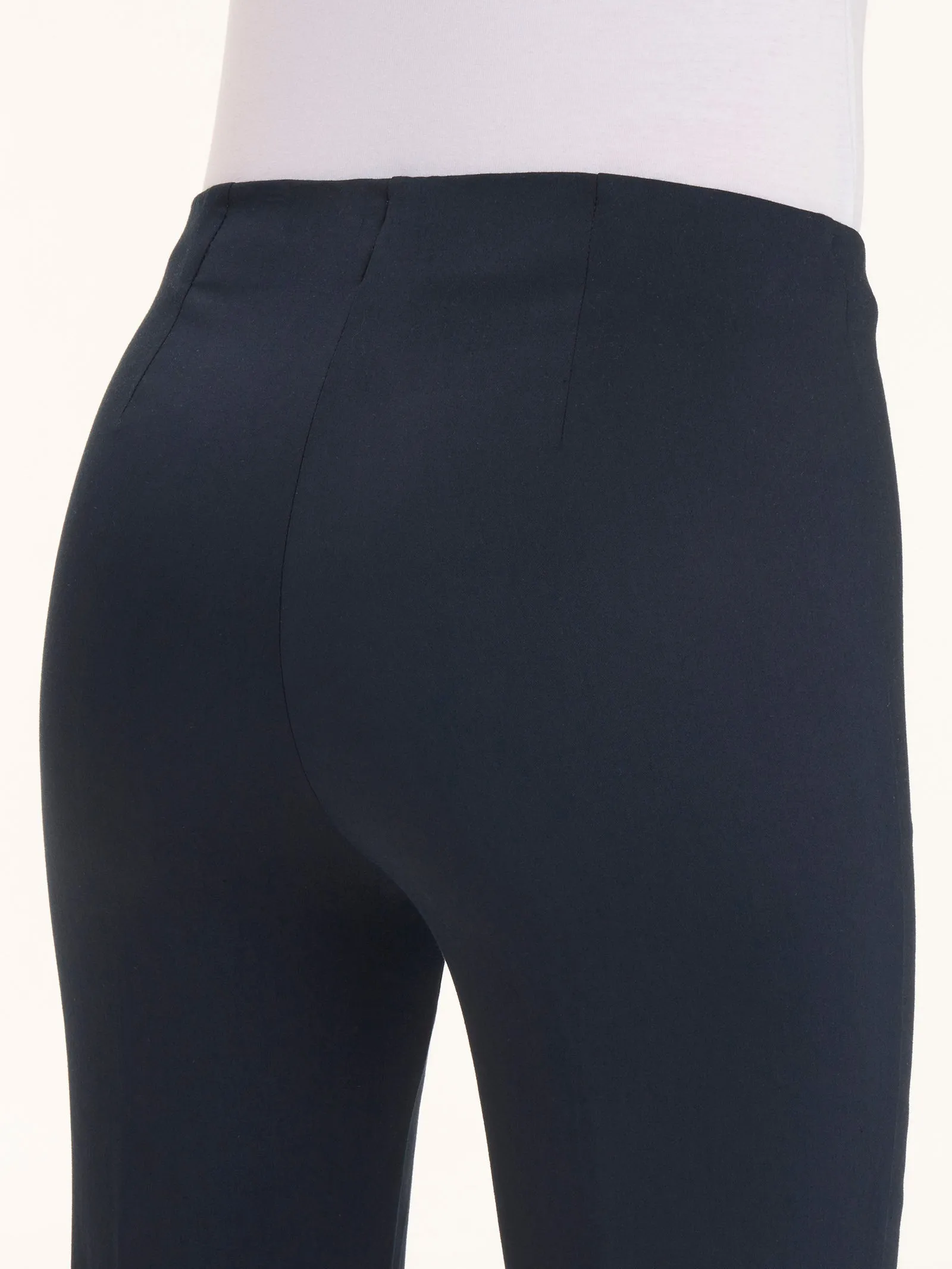 Pantalone a sigaretta in Satin Power - Bleu