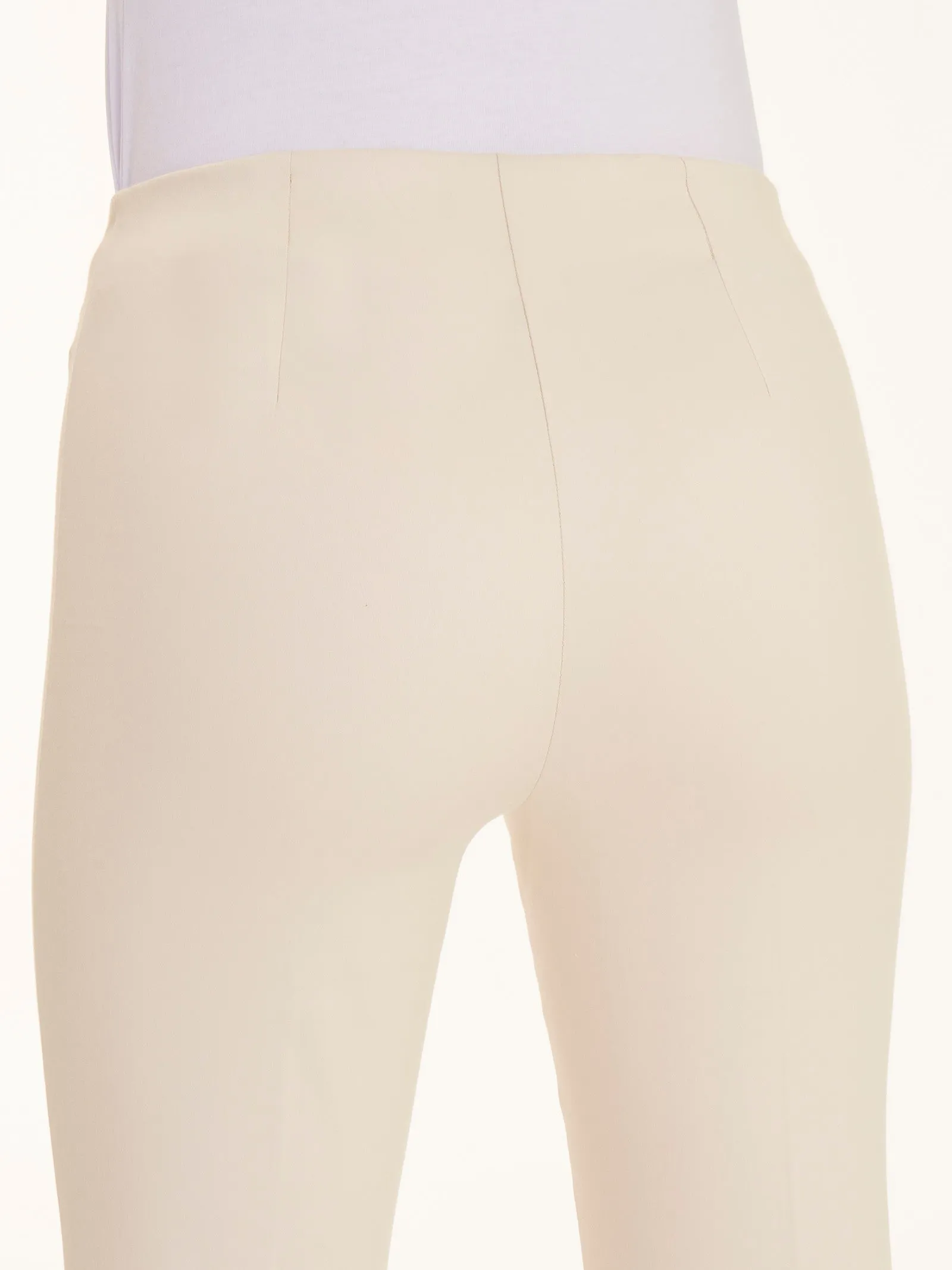 Pantalone a sigaretta in Satin Power - Champignon